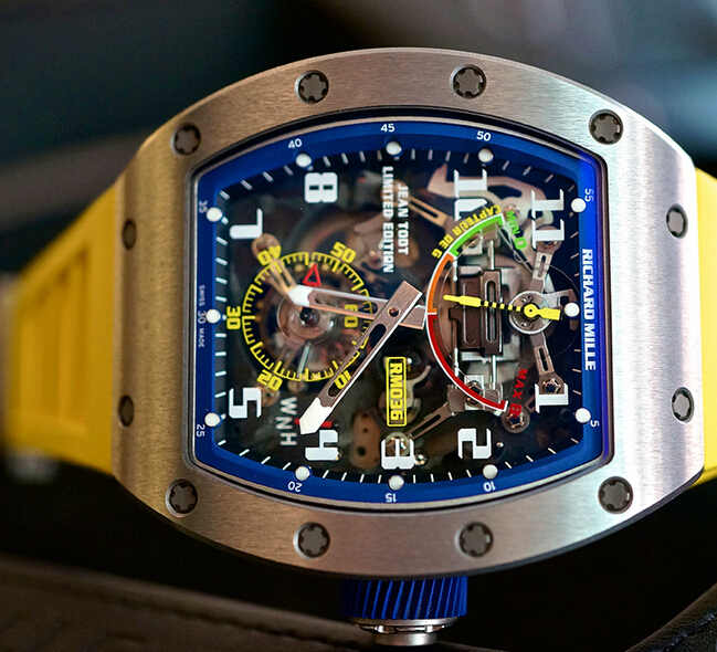 Replica Richard Mille RM-036 Tourbillon G-Sensor Jean Todt Men Watch